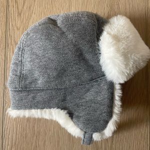 Janie and Jack fur hat